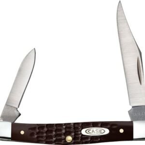 CASE KNIVES JIGGED BROWN