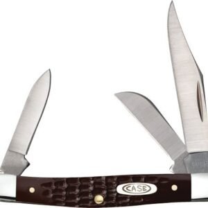CASE KNIVES JIGGED BROWN