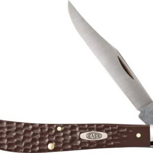 CASE KNIVES JIGGED BROWN