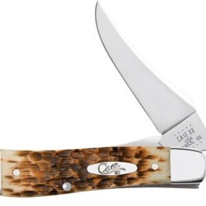 CASE KNIVES AMBER BONE PEACH