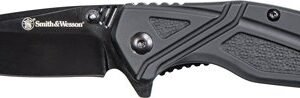 S&W KNIFE BLACK RUBBER 3" BLK