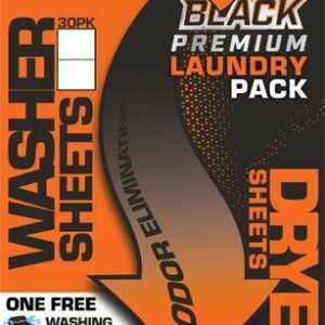 DDW BLACK PREMIUM LAUNDRY KIT