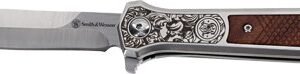 S&W KNIFE UNWAVERED SPRING AST