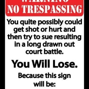 RIVERS EDGE EMBOSSED SIGN