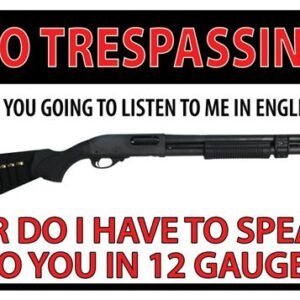 RIVERS EDGE TIN SIGN 12"X17"