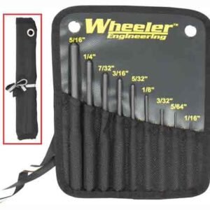 WHEELER 9-PC ROLL PIN PUNCH