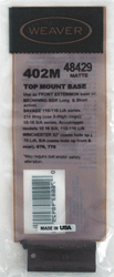 WEAVER BASE TOP MOUNT #402M