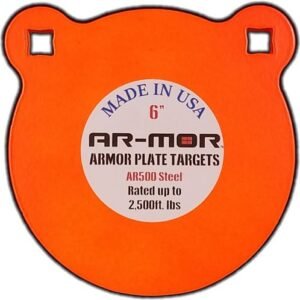 AR-MOR 6" AR500 STEEL GONG