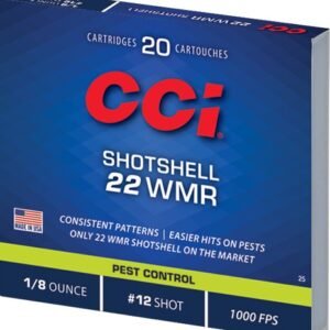CCI SHOTSHELL 22WMR 52GR #12