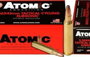 ATOMIC 5.56X45 112GR SUBSONIC