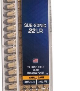 CCI SUBSONIC 22LR 40GR LEAD-HP