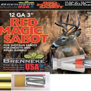 BRENNEKE USA RED MAGIC 12GA 3"