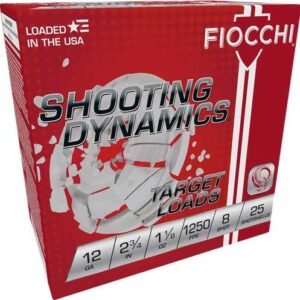 FIOCCHI 12GA 2.75" 1-1/8OZ #8