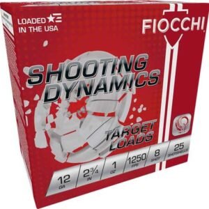 FIOCCHI 12GA 2.75" 1OZ #8