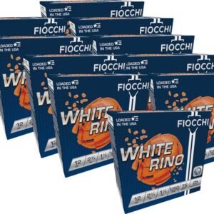 FIOCCHI WHITE RINO 12GA 2.75"