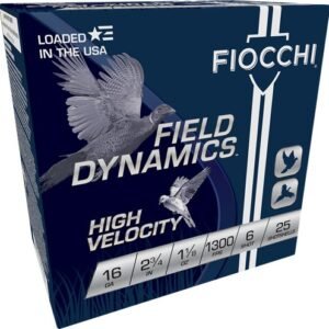 FIOCCHI 16GA 2.75" 1-1/8OZ #6