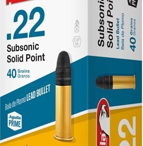 AGUILA SUBSONIC 22LR 40GR