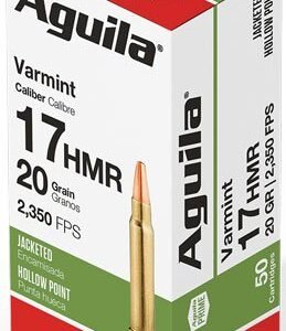 AGUILA 17HMR 20GR JHP