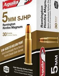 AGUILA 5MM REM MAG 30GR SJHP