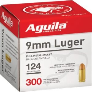 AGUILA 9MM LUGER 124GR FMJ-RN
