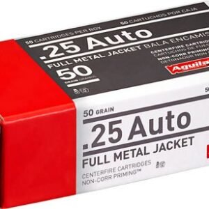 AGUILA 25 ACP 50GR FMJ-RN