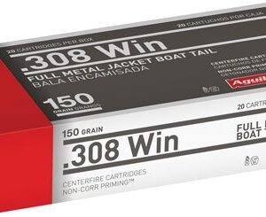 AGUILA 308 WIN 150GR FMJ-BT
