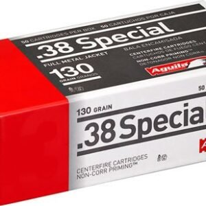 AGUILA 38 SPECIAL 130GR FMJ-RN