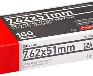 AGUILA 7.62X51 150GR FMJ-BT