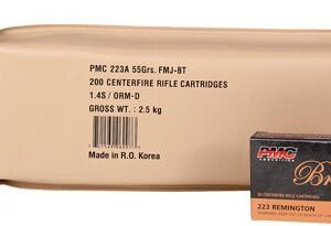 PMC 223 REM 55GR FMJ-BT