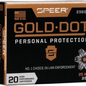 SPEER GOLD DOT 25 ACP 35GR