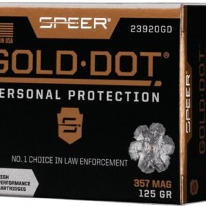 SPEER GOLD DOT 357 MAG 125GR