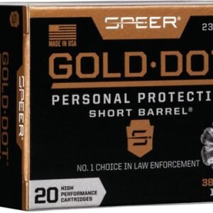 SPEER GOLD DOT 38 SPECIAL+P