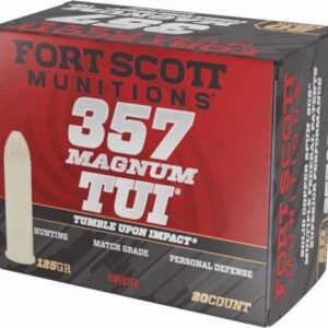 FORT SCOTT 357 MAG 125GR TUI