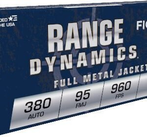 FIOCCHI 380 ACP 95GR FMJ