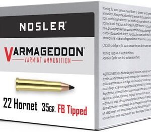 NOSLER VARMAGEDDON 22 HORNET