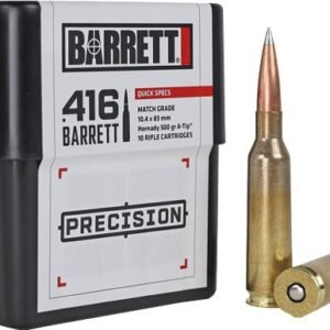 BARRETT 416 BARRETT AMMO 500GR