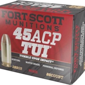 FORT SCOTT 45ACP 180GR TUI