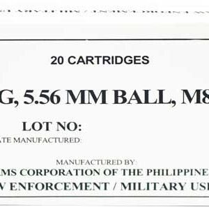 ARMSCOR 5.56X45 62GR FMJ