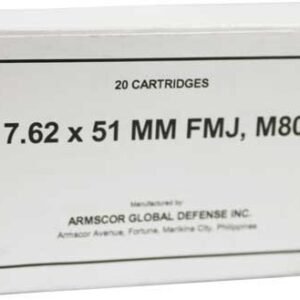 ARMSCOR 7.62X51 M80 147GR FMJ
