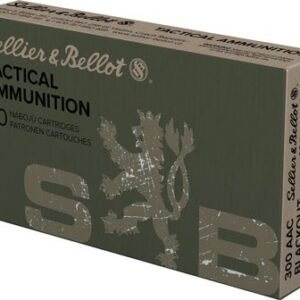 S&B 300 AAC 124GR FMJ