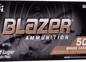 CCI BLAZER BRASS 9MM LUGER