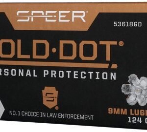 SPEER GOLD DOT 9MM LUGER