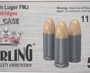 STERLING STEEL CASE 9MM 115 GR
