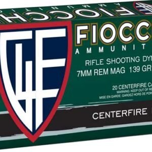 FIOCCHI 7MM REM MAG 139GR PSP