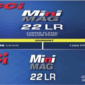 CCI MINI-MAG 22LR 36GR PLATED