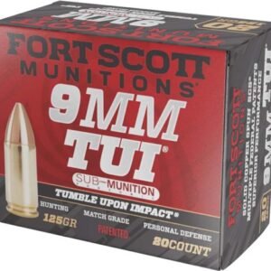 FORT SCOTT 9MM LUGER 125GR TUI