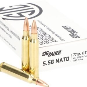 SIG AMMO 5.56NATO 77GR OPEN