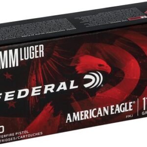 FEDERAL AE 9MM LUGER 115GR FMJ