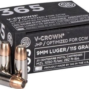 SIG AMMO 9MM 115GR ELITE