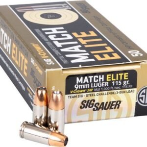 SIG AMMO 9MM 115GR ELITE